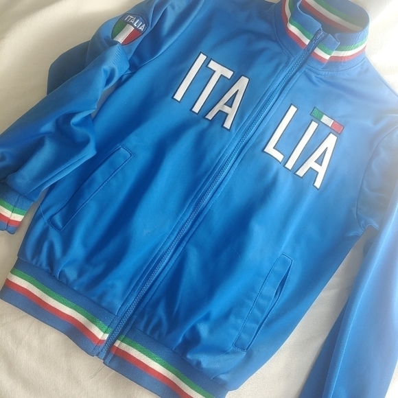 Italia Track Suit Racer Retro Jacket - Picture 1 of 3